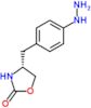 (4R)-4-[(4-hydrazinophenyl)methyl]oxazolidin-2-one