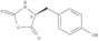 2,5-Oxazolidinedione,4-[(4-hydroxyphenyl)methyl]-, (4S)-