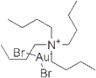 1-Butanaminium, N,N,N-tributyl-, dibromoaurate(1-) (1:1)