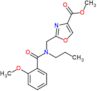 methyl 2-{[(2-methoxybenzoyl)(propyl)amino]methyl}-1,3-oxazole-4-carboxylate