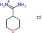 amino(tetrahydro-2H-pyran-4-yl)methaniminium chloride