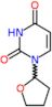 1-(tetrahydrofuran-2-yl)pyrimidine-2,4(1H,3H)-dione