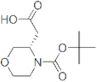 (S)-N-Boc-3-morpholineacetic acid