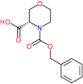 (3S)-4-[(benzyloxy)carbonyl]morpholine-3-carboxylic acid