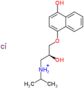 1-Naphthalenol, 4-[(2S)-2-hydroxy-3-[(1-methylethyl)amino]propoxy]-, hydrochlorid (1:1)