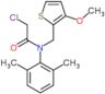 2-chloro-N-(2,6-dimethylphenyl)-N-[(3-methoxythiophen-2-yl)methyl]acetamide