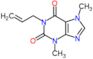 3,7-dimethyl-1-(prop-2-en-1-yl)-3,7-dihydro-1H-purine-2,6-dione