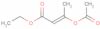 Ethyl 3-(acetyloxy)-2-butenoate