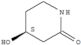 2-Piperidinone,4-hydroxy-, (4S)-