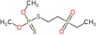 S-[2-(ethylsulfonyl)ethyl] O,O-dimethyl phosphorodithioate