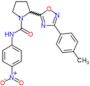 2-[3-(4-methylphenyl)-1,2,4-oxadiazol-5-yl]-N-(4-nitrophenyl)pyrrolidine-1-carboxamide