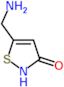 5-(aminomethyl)-1,2-thiazol-3(2H)-one