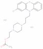 1-Piperazinetanol, 4-[3-(2-cloro-10H-fenotiazina-10-il)propil]-, 1-acetato, clorhidrato (1:2)