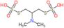 S,S'-[2-(dimethylamino)propane-1,3-diyl] bis(hydrogen sulfurothioate)