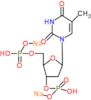 [hydroxy-[2-[[hydroxy(sodiooxy)phosphoryl]oxymethyl]-5-(5-methyl-2,4-dioxo-pyrimidin-1-yl)tetrahyd…