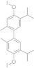 I,I′-[2,2′-Dimethyl-5,5′-bis(1-methylethyl)[1,1′-biphenyl]-4,4′-diyl] dihypoiodite