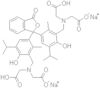 Glycine, N,N′-[(3-oxo-1(3H)-isobenzofuranylidene)bis[[6-hydroxy-2-methyl-5-(1-methylethyl)-3,1-phe…