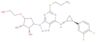 (1S,2S,3R,5S)-3-[7-[(1R,2S)-2-(3,4-Difluorofenil) ciclopropilamino]-5-(propilsulfano)-3H-[1,2,3]tr…