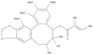 2-Butenoic acid,2-methyl-,(5R,6R,7S,13aS)-5,6,7,8-tetrahydro-6-hydroxy-1,2,3,13-tetramethoxy-6,7-d…