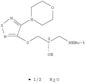 2-Propanol,1-[(1,1-dimethylethyl)amino]-3-[[4-(4-morpholinyl)-1,2,5-thiadiazol-3-yl]oxy]-,hydrate (2:1), (2S)-