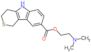 2-(dimethylamino)ethyl 1,3,4,5-tetrahydrothiopyrano[4,3-b]indole-8-carboxylate