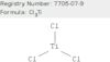 Titanium chloride, (TiCl3)