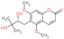 6-[(2R)-2,3-Dihydroxy-3-methylbutyl]-5,7-dimethoxy-2H-1-benzopyran-2-one