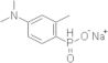 Phosphinic acid, [4-(dimethylamino)-2-methylphenyl]-, sodium salt, trihydrate