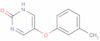 5-(3-Methylphenoxy)-2(1H)-pyrimidinone