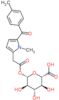1-O-{[1-methyl-5-(4-methylbenzoyl)-1H-pyrrol-2-yl]acetyl}-beta-D-glucopyranuronic acid