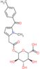 β-D-Glucopyranuronic acid, 1-[1-methyl-5-(4-methylbenzoyl)-1H-pyrrole-2-acetate]