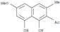 Ethanone,1-(1,8-dihydroxy-6-methoxy-3-methyl-2-naphthalenyl)-
