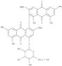 [1,2'-Bianthracene]-9,9',10,10'-tetrone,4-(b-D-glucopyranosyloxy)-1',5,8'-trihydroxy-2,3'-dimethox…