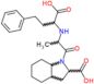 1-{2-[(1-carboxy-3-phenylpropyl)amino]propanoyl}octahydro-1H-indole-2-carboxylic acid (non-preferr…