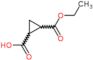 2-(ethoxycarbonyl)cyclopropanecarboxylic acid