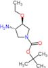 tert-butyl (3S,4S)-3-amino-4-ethoxy-pyrrolidine-1-carboxylate