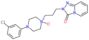 2-[3-[4-(3-chlorophenyl)-1-oxido-piperazin-1-ium-1-yl]propyl]-[1,2,4]triazolo[4,3-a]pyridin-3-one