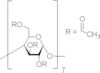 β-ciclodestrina peracetilata