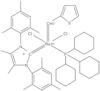 (SP-5-41)-Dichloro[1,3-dihydro-4,5-dimethyl-1,3-bis(2,4,6-trimethylphenyl)-2H-imidazol-2-ylidene](2-thienylmethylene)(tricyclohexylphosphine)ruthenium