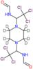 N,N′-[1,4-Piperazinediyl-2,2,3,3,5,5,6,6-d8-bis(2,2,2-trichloroethylidene)]bis[formamide]