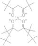 Yttrium-2,2,6,6-tetramethylheptanedionate