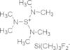 Methanaminium, N-[bis(dimethylamino)-λ4-sulfanylidene]-N-methyl-, difluorotrimethylsilicate(1-) (1…