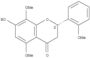 4H-1-Benzopyran-4-one,2,3-dihydro-7-hydroxy-5,8-dimethoxy-2-(2-methoxyphenyl)-, (2S)-
