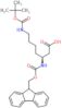 (3S)-7-[(tert-butoxycarbonyl)amino]-3-{[(9H-fluoren-9-ylmethoxy)carbonyl]amino}heptanoic acid