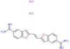 2,2'-(E)-ethene-1,2-diylbis(1-benzofuran-5-carboximidamide) dihydrochloride