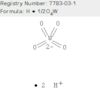 Tungstic acid (H2WO4)