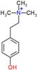 2-(4-hydroxyphenyl)-N,N,N-trimethylethanaminium