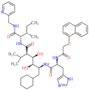 (2R,3R,4R,5S)-6-cyclohexyl-3,4-dihydroxy-5-{[(2S)-3-(1H-imidazol-5-yl)-2-{[(naphthalen-1-yloxy)ace…