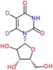 5,6-dideuterio-1-[(2R,4R,5R)-3,4-dihydroxy-5-(hydroxymethyl)tetrahydrofuran-2-yl]pyrimidine-2,4-di…