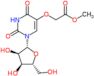 Methyl [(1,2,3,4-tetrahydro-2,4-dioxo-1-β-D-ribofuranosyl-5-pyrimidinyl)oxy]acetate